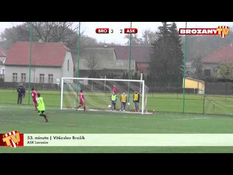 SK Sokol Brozany vs. ASK Lovosice | sestřih utkání