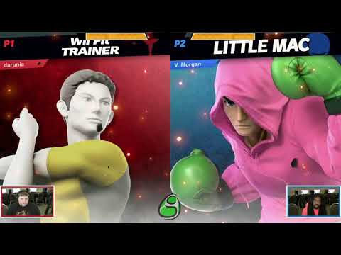Youmacon 2019 SSBU - Icon | Darunia (Wii Fit) vs Versatile Morgan (Little Mac)