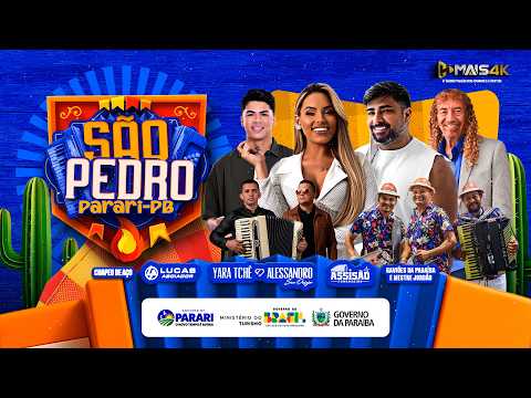 São Pedro de Parari 2026 | Gaviões da Paraíba, Chapéu de Aço, Assisão, Lucas Aboiador e Seu Desejo