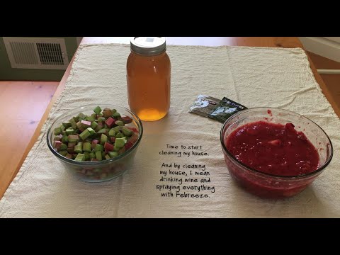 How to Make: Strawberry Rhubarb Mead