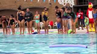 preview picture of video 'World's Largest Swim Lesson 2012 at Splash! La Mirada Regional Aquatics Center (HD)'