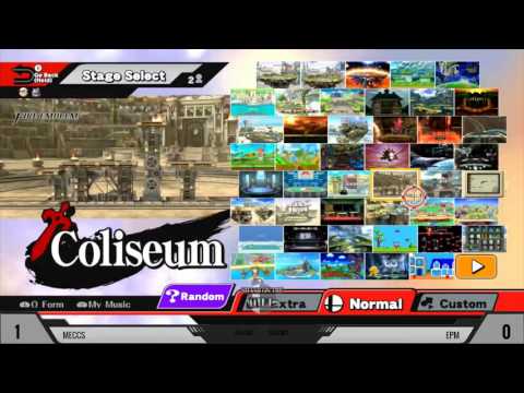 Smash on the Hill Smash 4 Weekly: S2 W4 - Winner's Round 3: Meccs vs. EPM