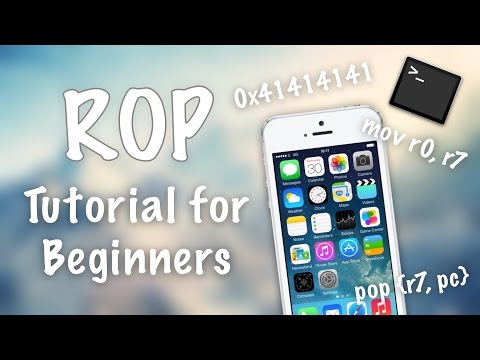 Return Oriented Programming for Beginners - ROP on ARM Tutorial (ROPLevel1)
