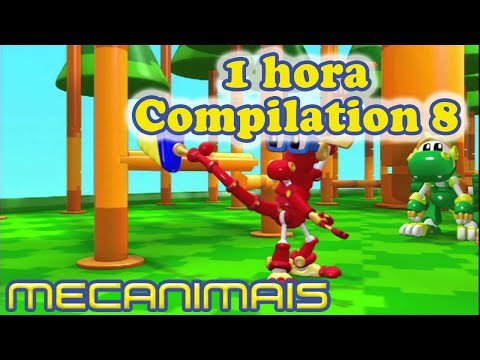 Mecanimais Brasil Português - Hora de Duração Compilation 8