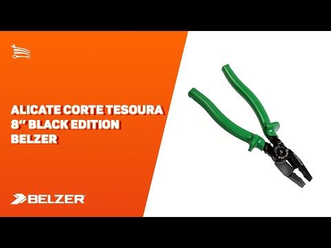 Alicate Corte Tesoura 8 Pol. Black Edition - Video