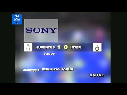 1995-96 (14^ - 17-12-1995) Juventus-INTER 1-0 [Vialli] Servizio D.S.Rai3