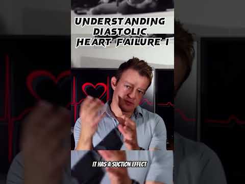 Understanding Diastolic Heart Failure Part 1 #weightloss #weightlosstips #diet #doctor #Cardiologis