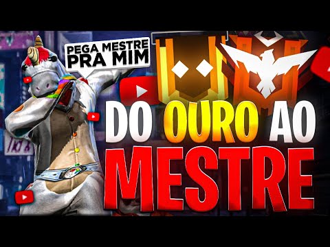 OURO AO MESTRE EM 1 DIA (SEM DOBRO DE PONTOS) TEMPORADA 26 FREE FIRE