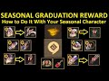 All Info About Seasonal Graduation Reward & How to Do It With Your Seasonal Character (Time Stamp) All Info About Seasonal Graduation Reward & How to Do It With Your Seasonal Character (Time Stamp)