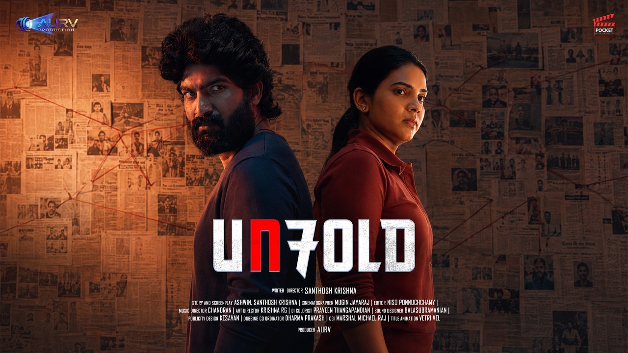 UNFOLD | Tamil shortfilm | Rudran Praveen | Shathiga | Santhosh Krishna | Dc  | 4K | thriller
