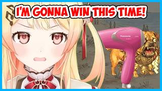 Kanade tries to cheat in this dog game because she just wants to win