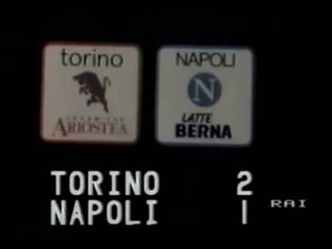 Torino-Napoli 2-1 (Dossena, Dirceu, Beruatto) del 13-05-1984 stadio "Comunale"