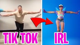 10 FORTNITE Dances In Real Life | The Countdown