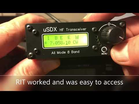 uSDX Made in China Transceiver Final Review - not ready yet, buy with caution