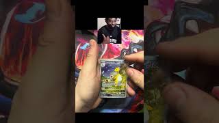 I got one of my chases!!🤩 #youtube #pokemon #shorts #viral #packopenning #fyp #packbattle