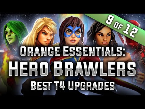 Orange Essentials: Ep. 12 - Hero Brawlers - MARVEL Strike Force - MSF- MARVEL Strike Force - MSF