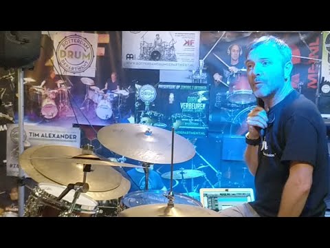 Live drum clinic with Ash Soan