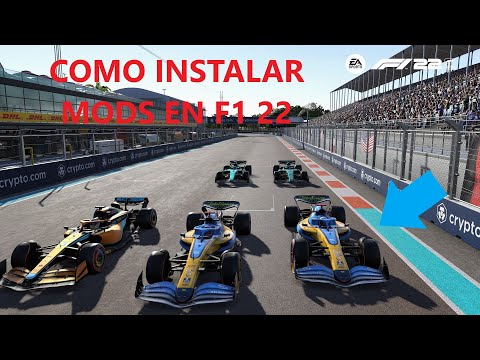 COMO INSTALAR MODS EN F1 22 | GRATIS Y FÁCIL ✔️ ✔️