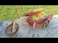 How To Make A Matchbox Loding Cycle Rickshaw With Easy At Home Diy Electric Cycle Rickshaw