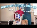 MOVE (back) INTO COLLEGE WITH ME - 4 weeks early... A VLOG (junior at brown university edition)