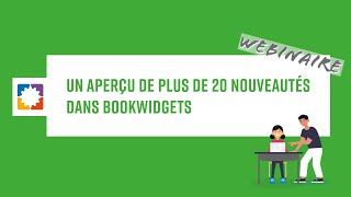 Plus de 20 nouveautés dans BookWidgets - Rentrée 2025
