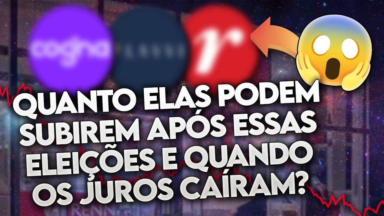 10 AÇÕES que EU ESTOU COMPRANDO antes das ELEIÇÕES! (Elas VÃO SUBIR com QUEDA na SELIC?) - TOP 10