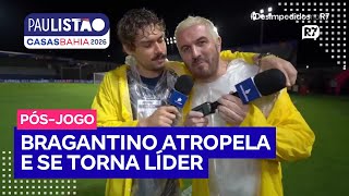 RB BRAGANTINO ATROPELA O CORINTHIANS E ASSUME A LIDERANÇA DO PAULISTÃO