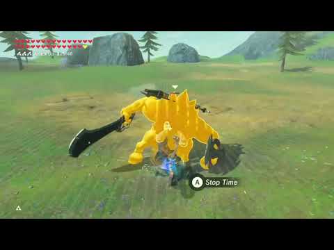 BOTW | red lynel speed kill combo