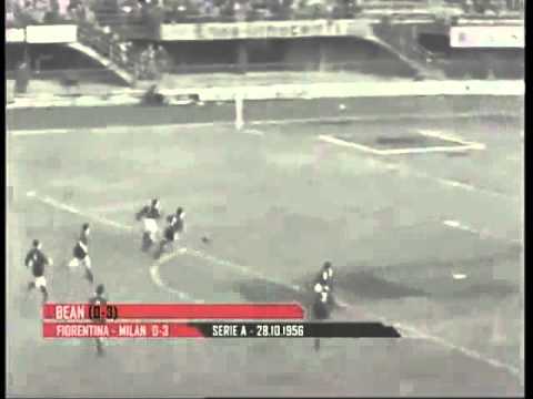 Serie A 1956/1957 7° giornata Fiorentina - Milan 0-3 (28.10.1956)