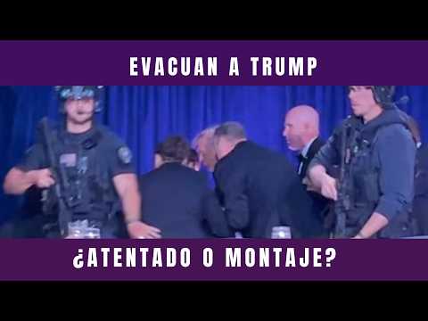 ¿ATENTADO O MONTAJE? Evacuan a Trump tras tiroteo en la Cena de Corresponsales.