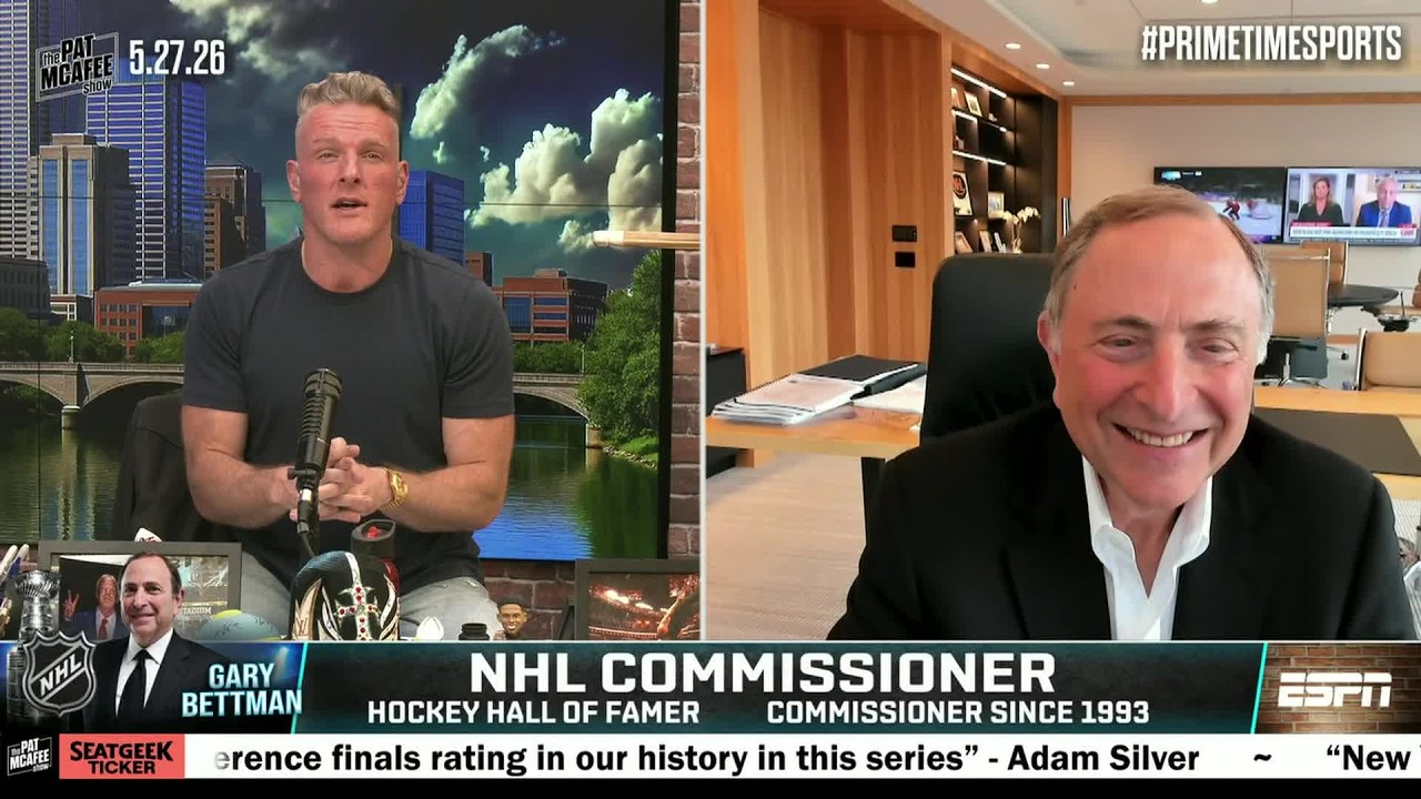 NHL Commissioner Gary Bettman on the NHL Playoffs and the future of the league | The Pat McAfee Show