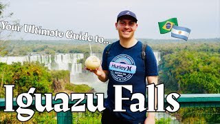 Iguazu Falls - Watch this before you visit! A travel guide to both sides of the falls! 🇧🇷 🇦🇷