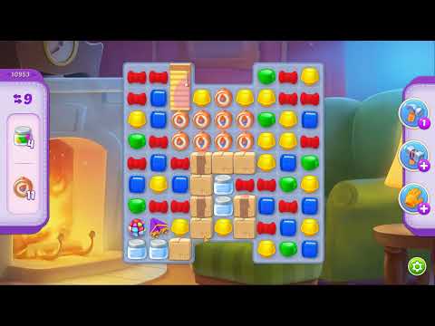 Homescapes Level 10953 No Boosters Gameplay