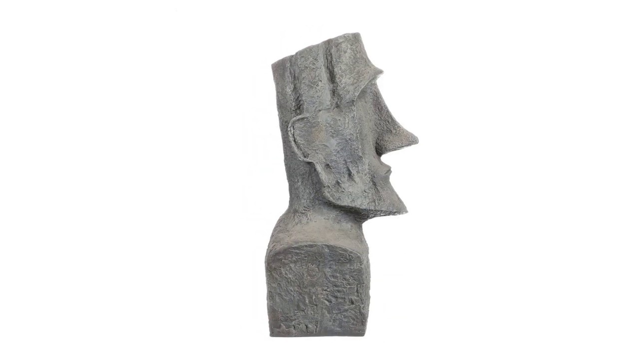 Easter Island Ahu Akivi Moai Monolith Statue: Large Video