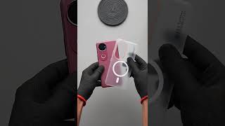 Download lagu Magsafe Support Hard Back Case With Matte Frosted Texture !#cfc #shorts #android #iphone mp3