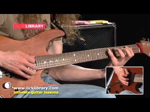 Guthrie Govan - Playing Guitar In The Style Of Jimi Hendrix | Guitar Lesson Licklibrary