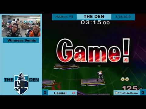 Casual (Samus) vs ThisSideDown (Fox)