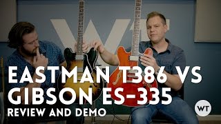 Video thumbnail for 335 Shootout: Eastman T386 vs Gibson ES-335 - Review & Demo by Worship Tutorials
