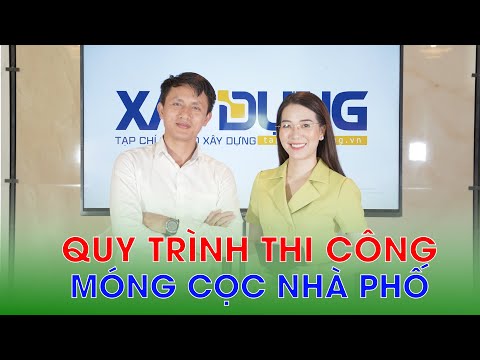 Móng Cọc Nhà Phố - Quy Trình Chuẩn Khi Thi Công Móng Cọc Nhà Phố - Xây Nhà Trọn Gói GreenHN