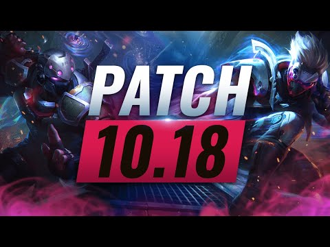 Best Champions TIER List – League of Legends Patch 10.18