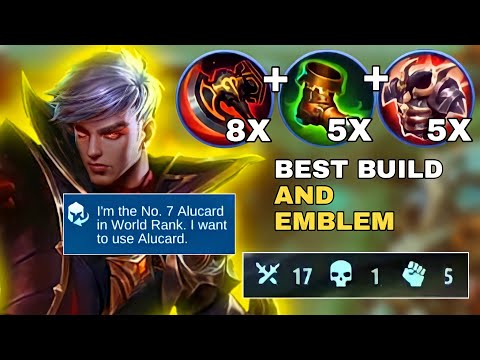 TOP 1 GLOBAL ALUCARD NEW META BUILD! | UNDERRATED ANTI-BURST BUILD! | AUTO WIN TRY IT! | MLBB