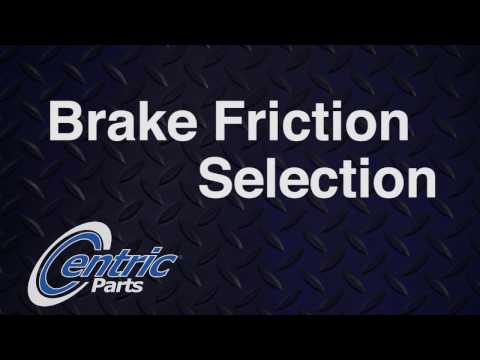 Brake Friction Selection 1080
