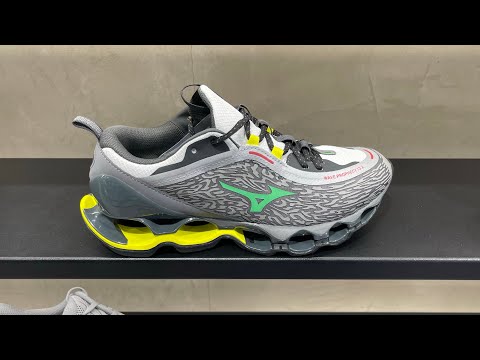 Mizuno Wave Prophecy 13.2 (Quiet Shade/ Vibrant Green/ GF White) - Style Code: D1GA261301-GRN