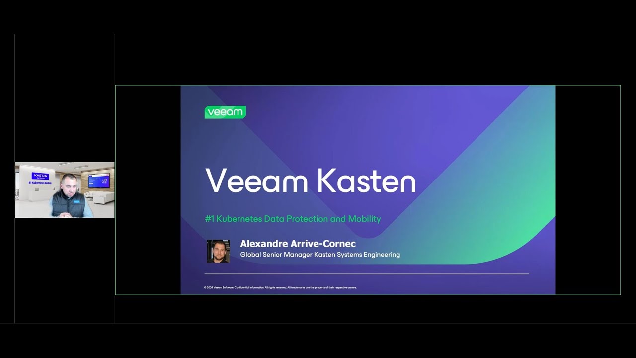 Unmatched Cloud-native Resilience:  New Capabilities in Veeam Kasten for Kubernetes video