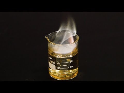 Burning Nitromethane