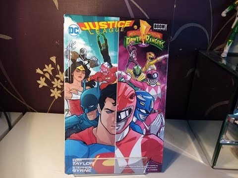 Justice League/Mighty Morphin power rangers Hardcover