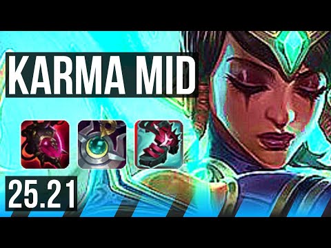 KARMA vs JAYCE (MID) | EUW Master | 25.21