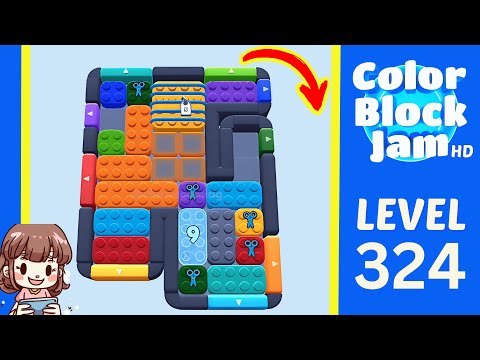 Color Block Jam Level 324 Solution Walkthrough