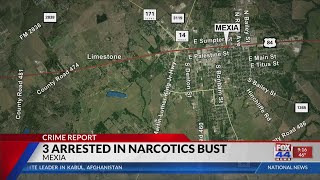 Three arrested in Limestone County joint narcotics investigation