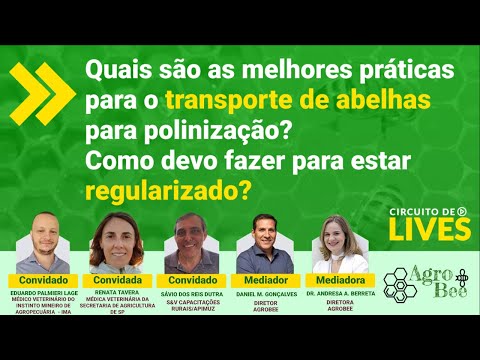 , title : 'Melhores práticas para o transporte de abelhas para polinização: Como estar regularizado?'